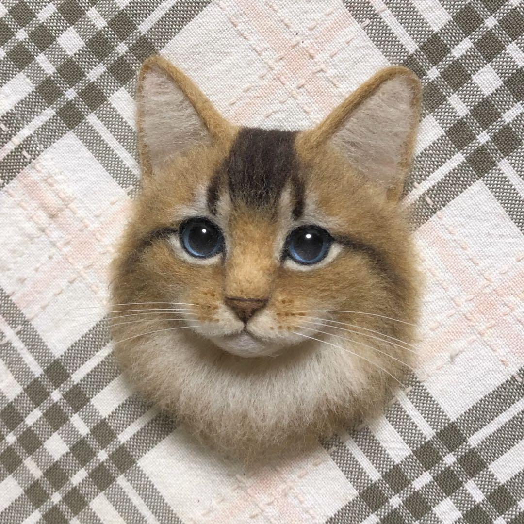 羊毛フェルト 猫 ハンドメイド としこ