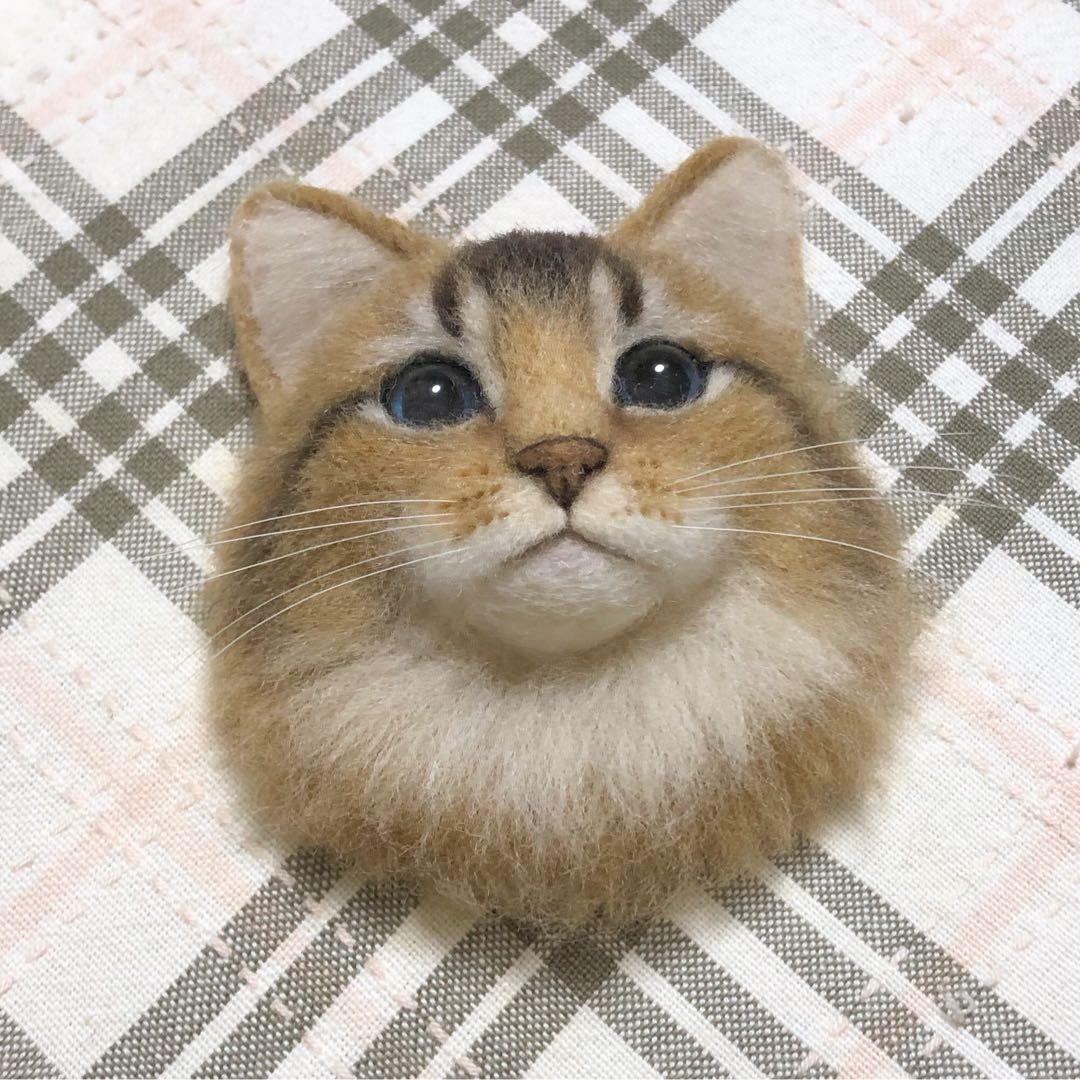 羊毛フェルト 猫 ハンドメイド としこ