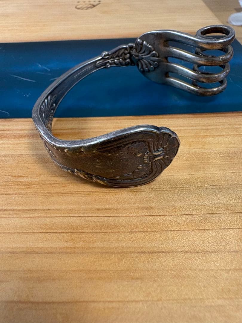 TIFFANY&CO　カトラリー　フォークバングル　ブレスレット