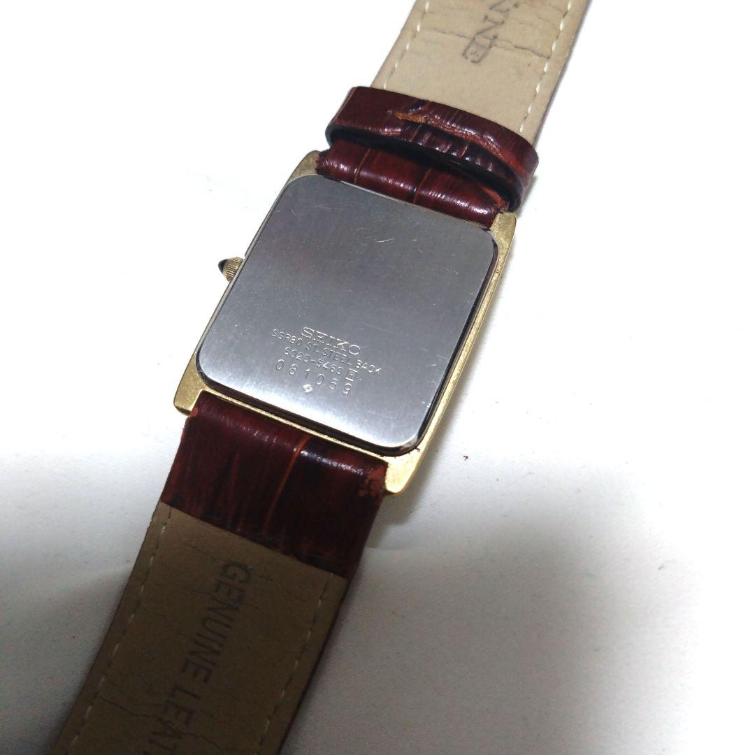超希少　SEIKO　ローマン　タンク　腕時計　新品電池交換済み