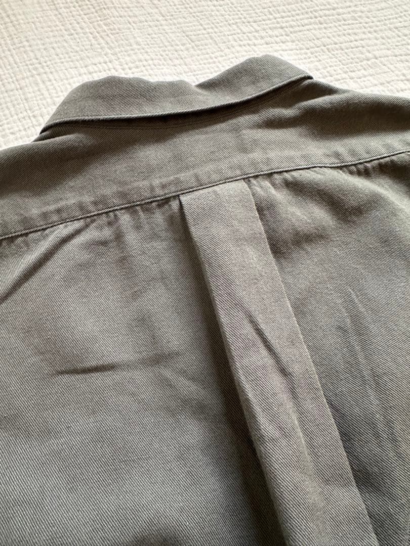 最新 nonnative WORKER ZIP SHIRT C/Li TWILL