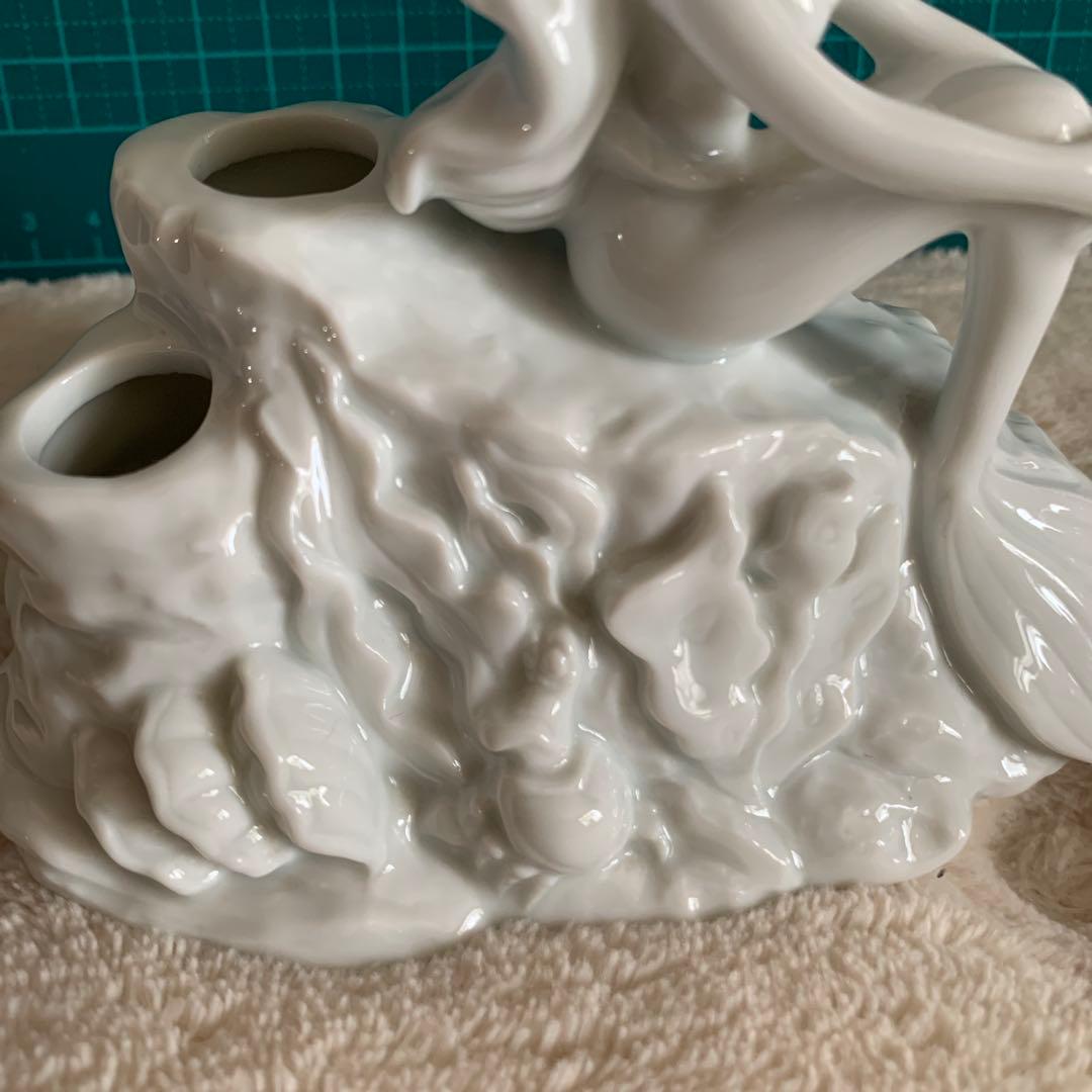 新品　未使用　東京ディズニーランド　リトルマーメイド　アリエル　陶器　インテリア