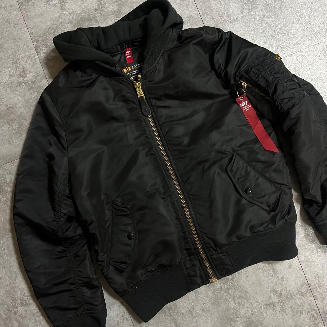 美品　アルファインダストリーズ MA-1 NATUS Flight Jacket