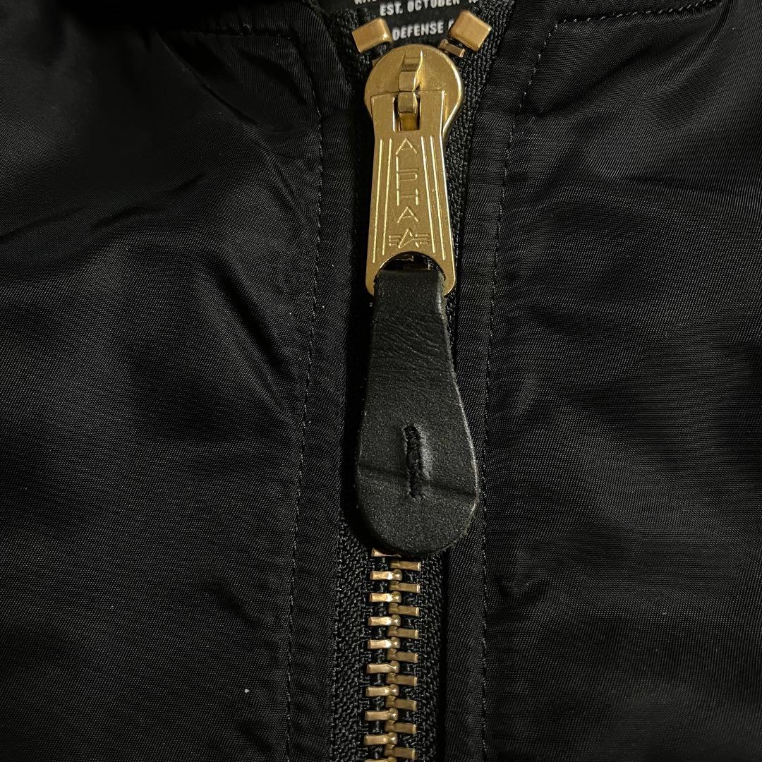 美品　アルファインダストリーズ MA-1 NATUS Flight Jacket