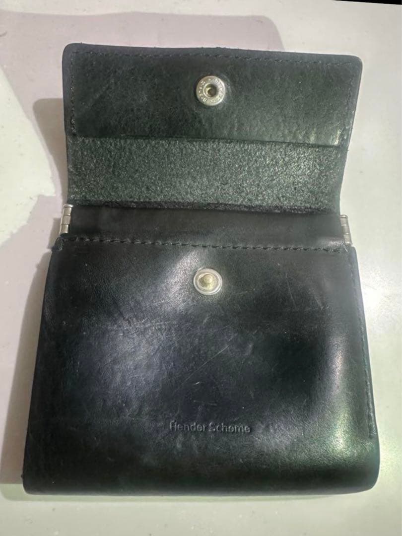 【値下不可】Henderscheme clasp wallet 3つ折り財布