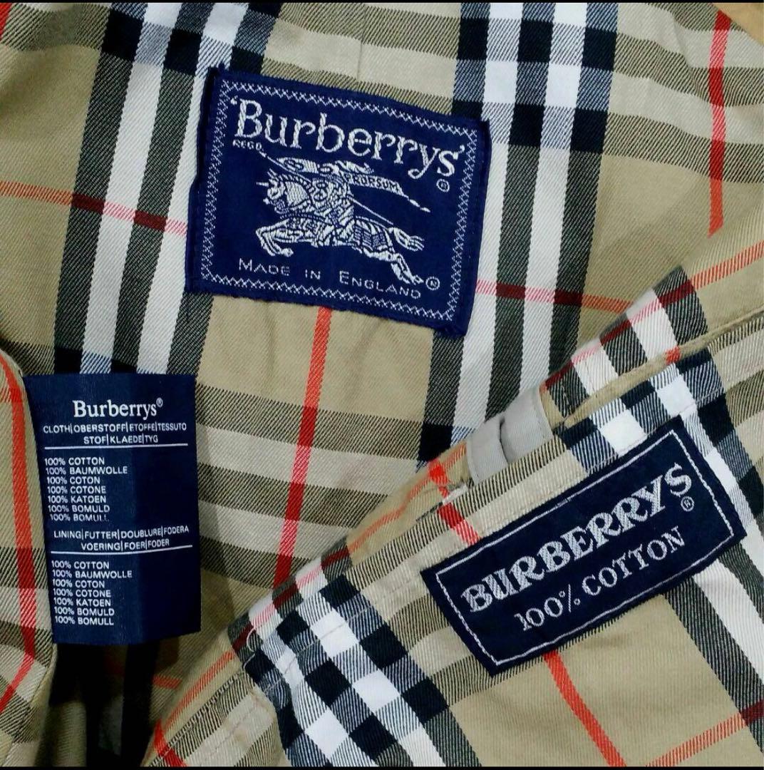 英国製Burberrys バーバリー コート ヴィンテージ