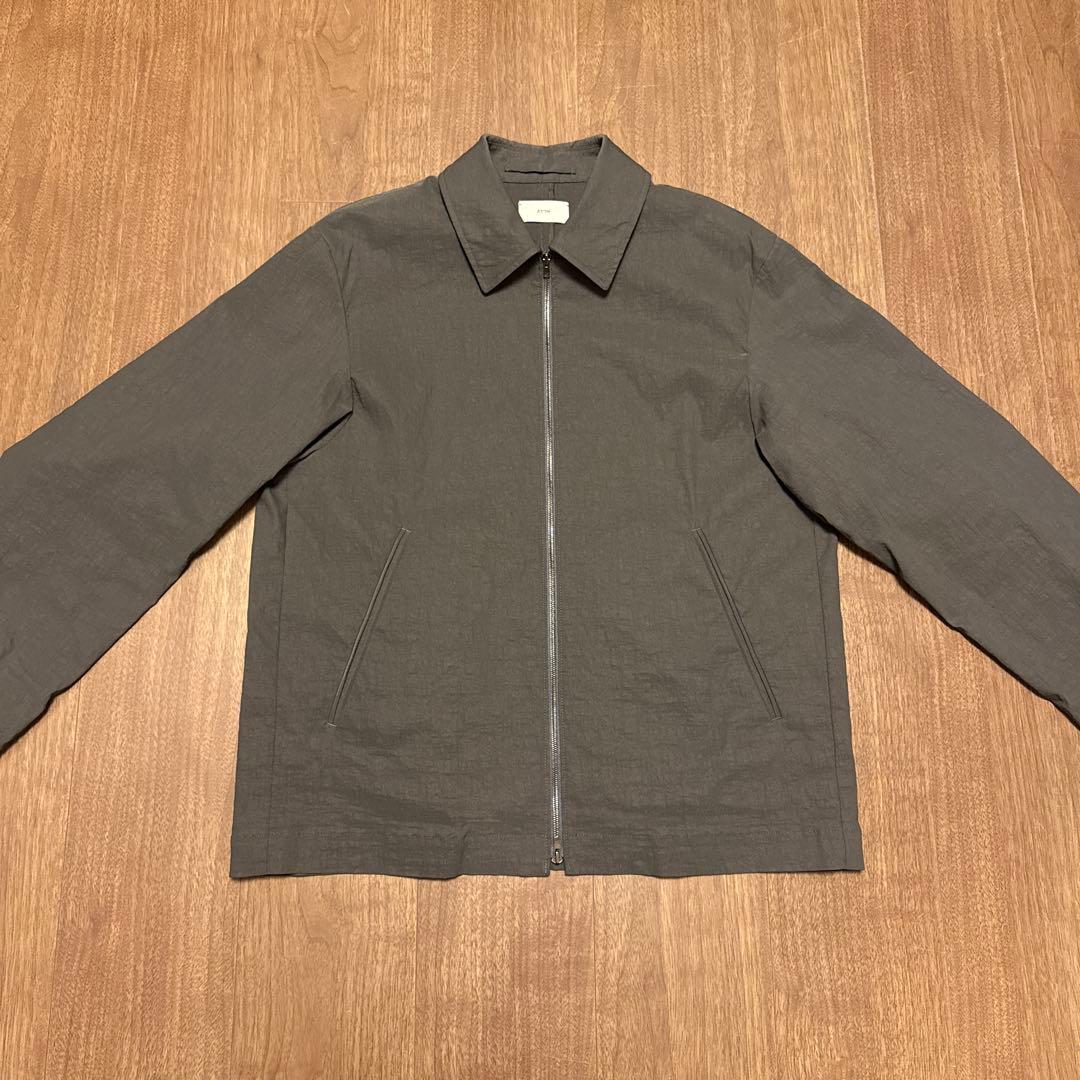 <極美品>ATON Stretch Nyron Linen Jacket