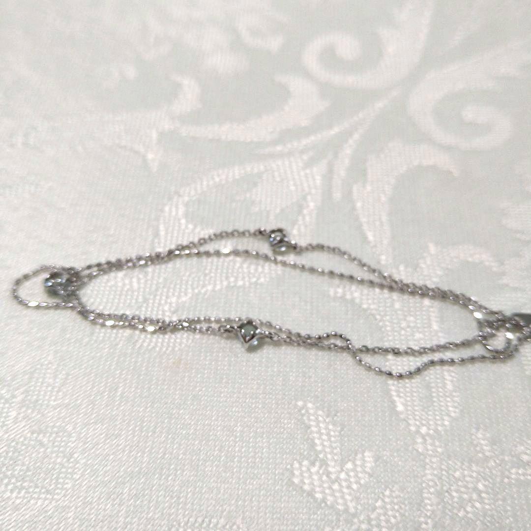 カナル４℃　k10ブレスレット　アクアマリン