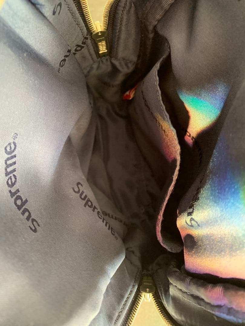 レア ☆ Supreme グラフィティ柄 スリングバッグ デニム ステッカー付き