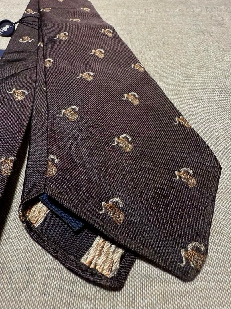 【新品】Ralph Lauren／スフォデラート／バッファロー柄／Italy製