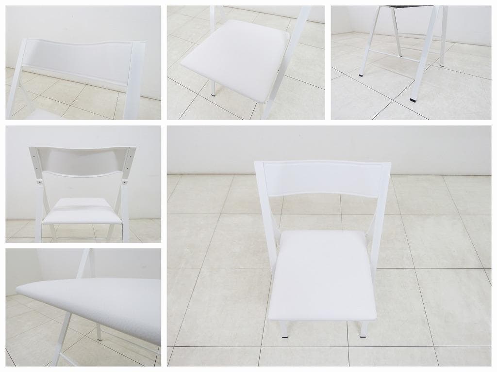 おすし様★美品★イタリア■アーメット■ポケットウッドチェア 2脚セット■折り畳み