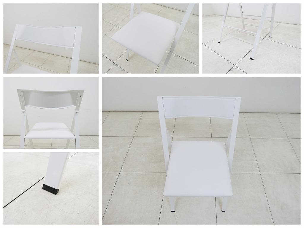 おすし様★美品★イタリア■アーメット■ポケットウッドチェア 2脚セット■折り畳み
