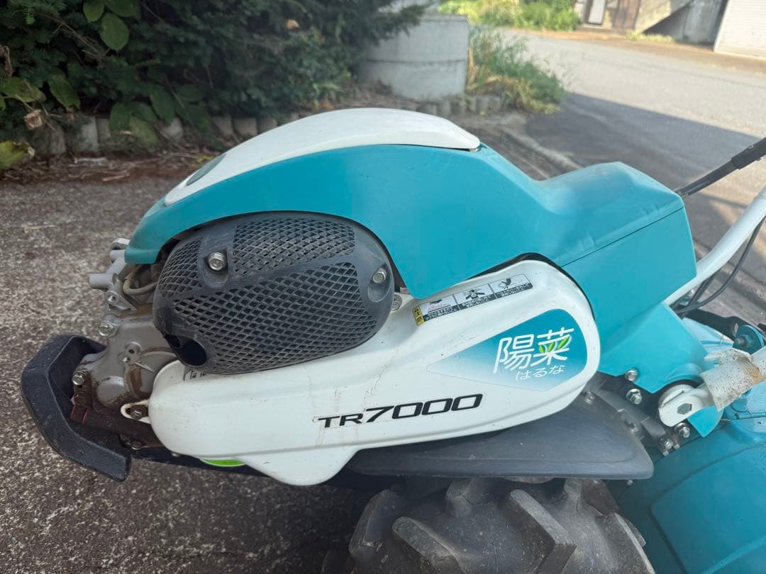 ほぼ数回のみの使用！良品クボタ　TR7000耕運機 管理機　動作良好