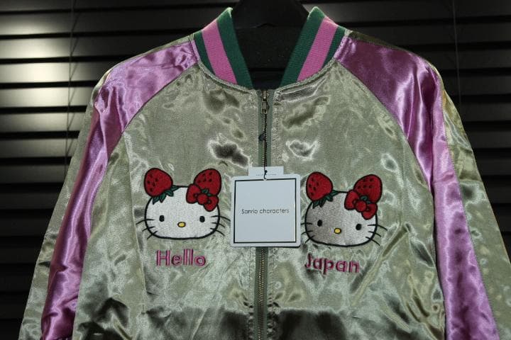 HELLO KITTY ハローキティ イチゴマン スカジャン XL サンリオ