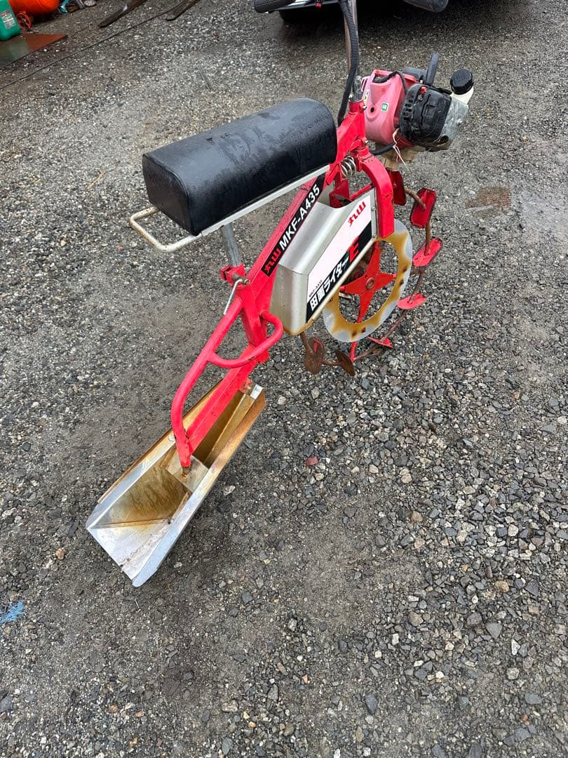 ハンドル可動 丸山 田面ライダーE MKF-A435 JK型 乗用溝切機