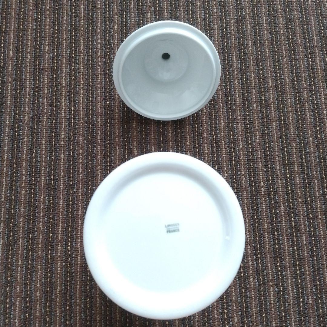 【美品】リモージュ　キャニスター／ジャー　蓋付　高さ22cm