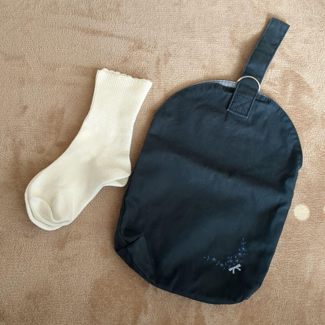 【美品】ファミリア 115-120 濃紺 お受験用セットワンピース　白シャツ