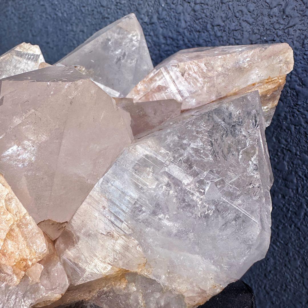 希少❗️超綺麗♡レインボー☆超強いパワー ヒマラヤ水晶 クラスター天然石A1445