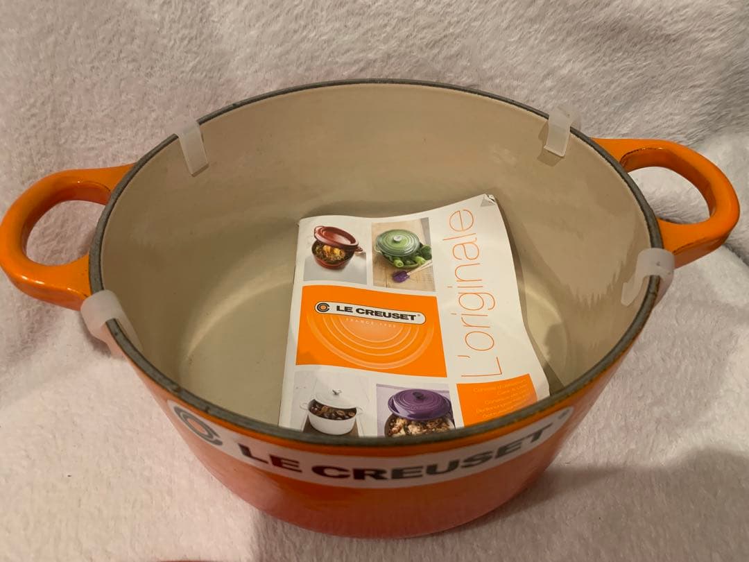 ☆新品未使用☆LE CREUSET 18cm 両手鍋