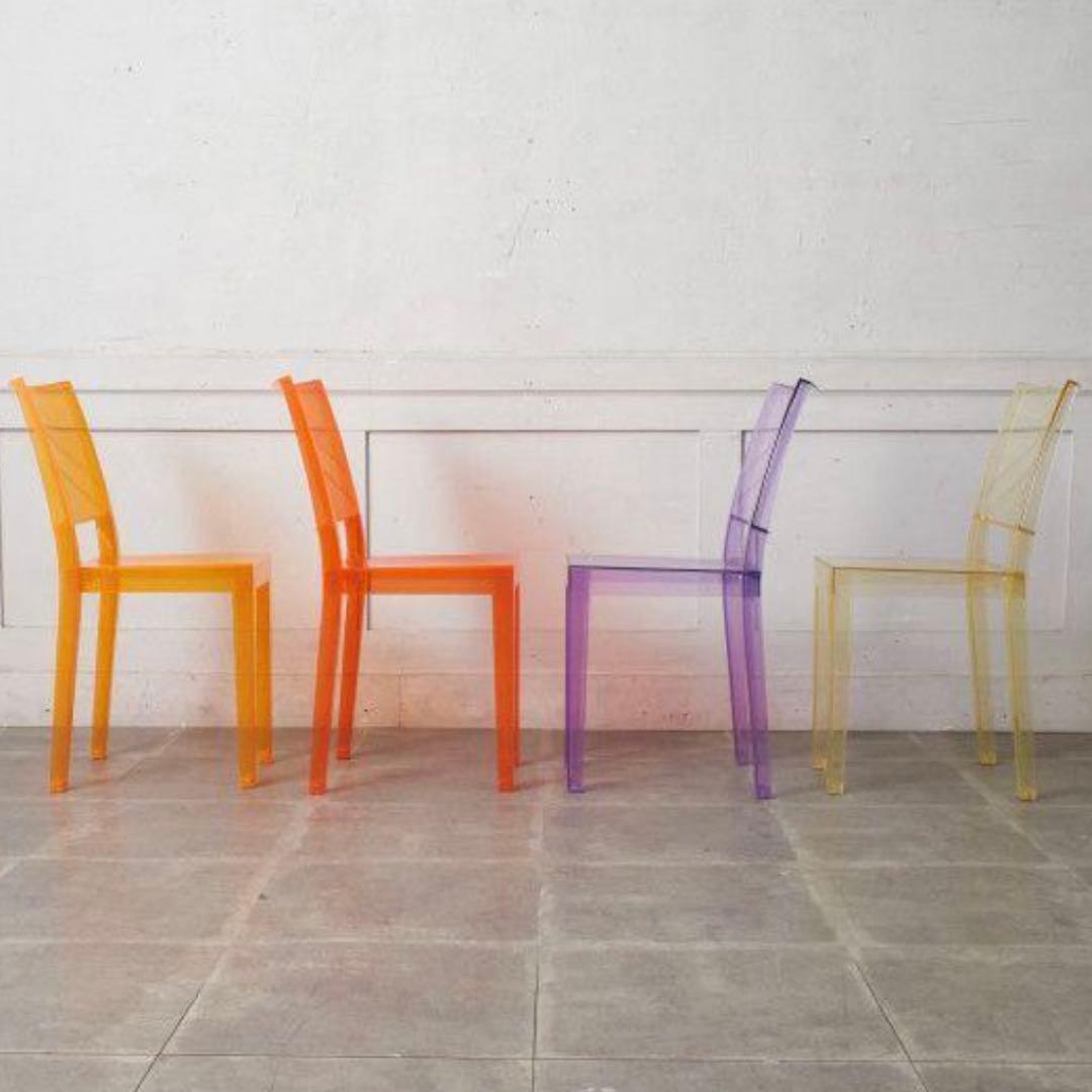 Kartell カルテル　希少　オレンジ　ラ・マリーチェア　ラマリー　送料込み