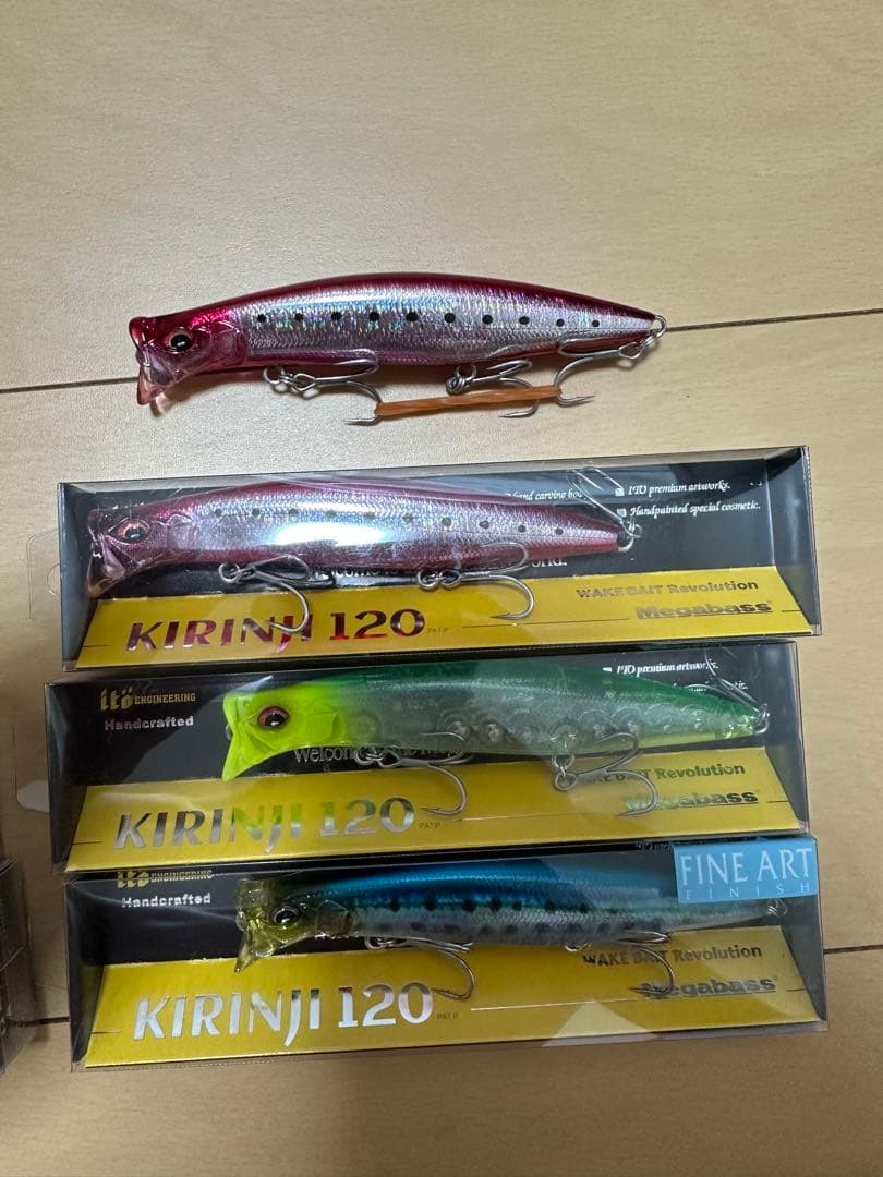 メガバス カゲロウ キリンジ まとめ売り