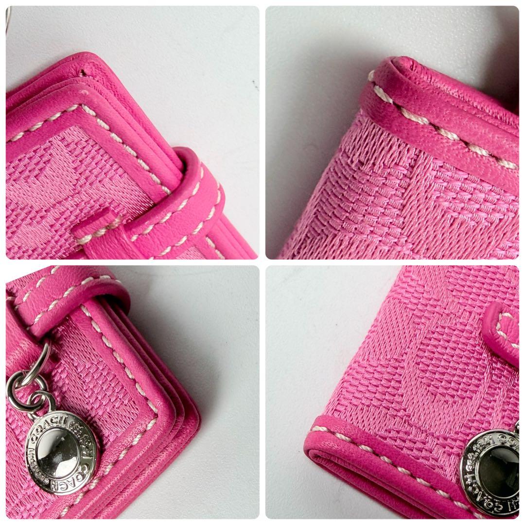 【極美品】COACH コーチ キーホルダー フォトフレーム 写真入れ箱付き