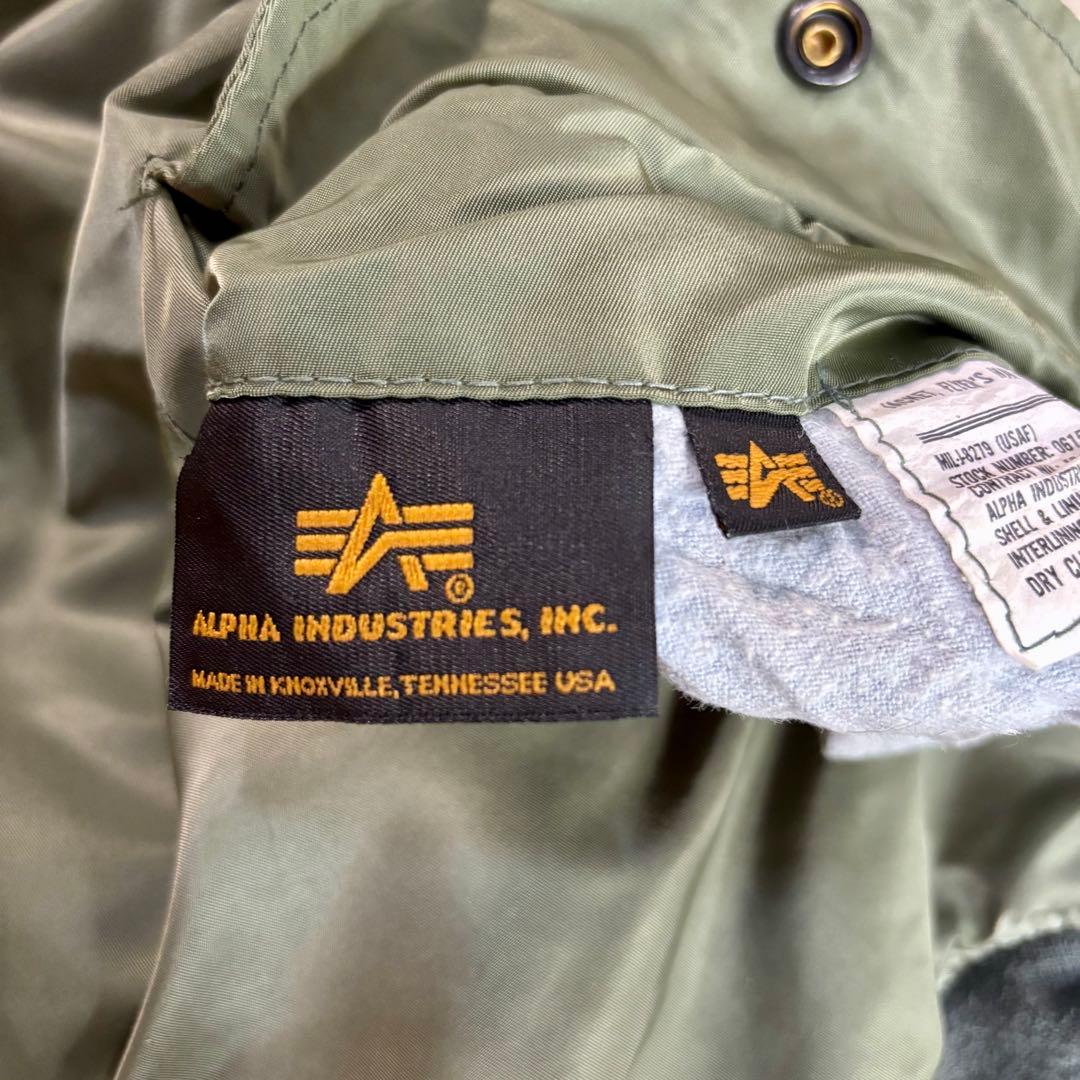 USA製 希少 90s ALPHA アルファ MA－1 フライトジャケット XL