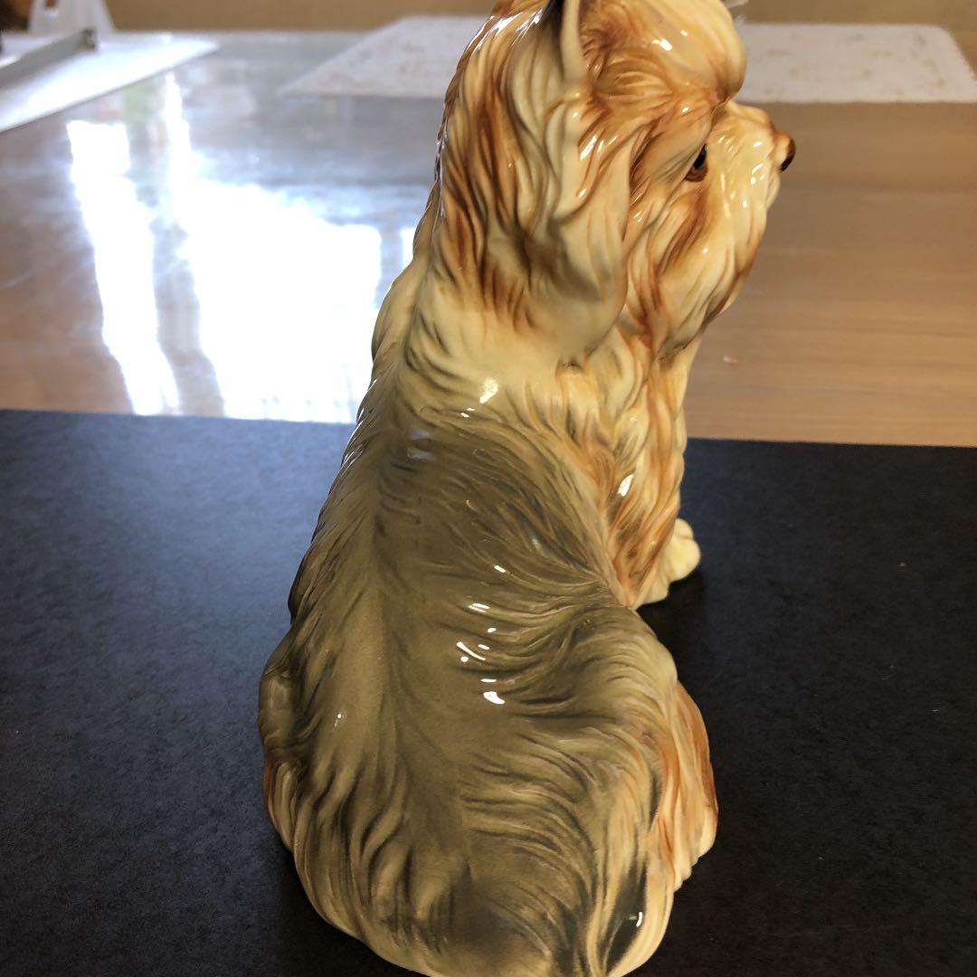 陶器　犬　置物　オブジェ