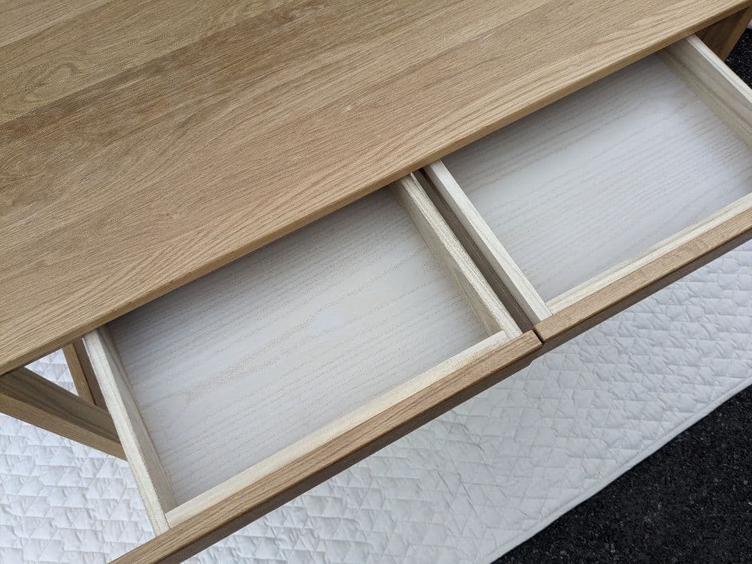 t*o様 無印良品　 無垢材デスク　オーク材　パソコンデスク　 テーブル　良品計