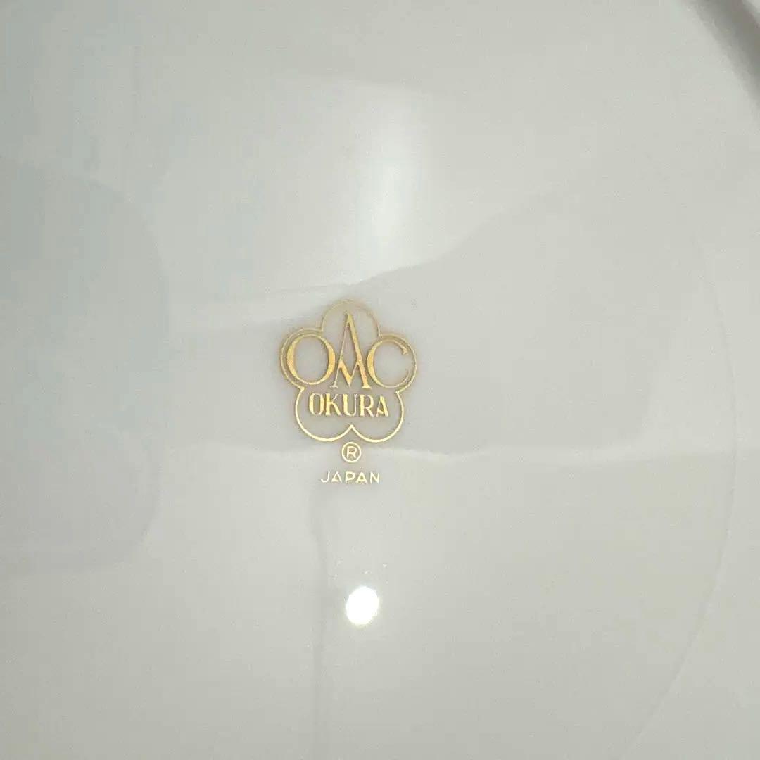 大倉陶園 ブルーローズ (8011) 26cm ミート皿　5枚セット