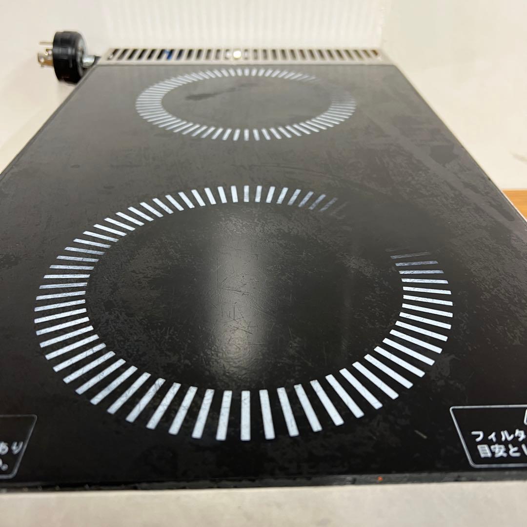 【中古／現状】IH縦型2連コンロ DL60TBY02 単相200V
