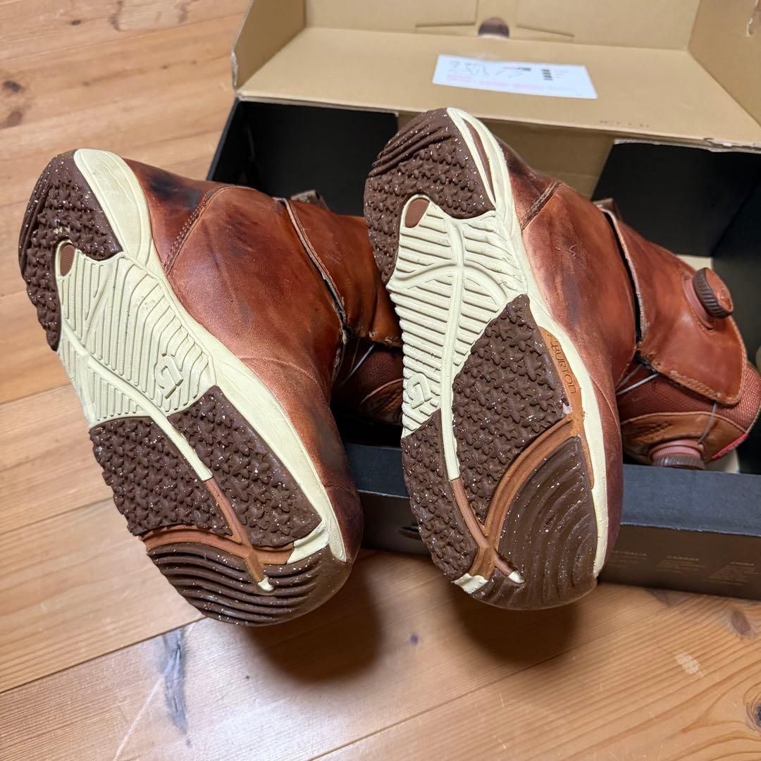 Red Wingレザー x Burton シュプリームスノーボードブーツ