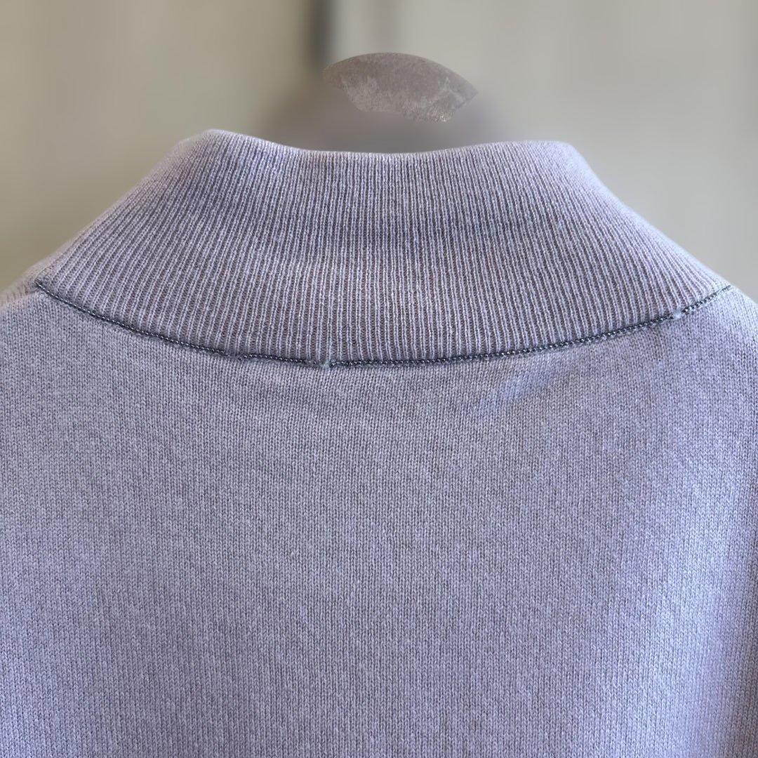 ブルネロクチネリ　淡いピンクのカシミヤニット　S〜Mサイズ