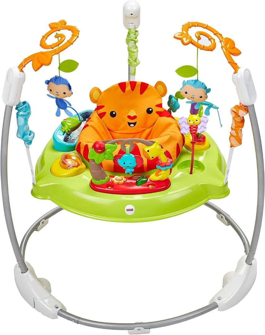 新品☆Fisherpriceレインフォレストジャンパルー2ジャンプ出産祝いイス
