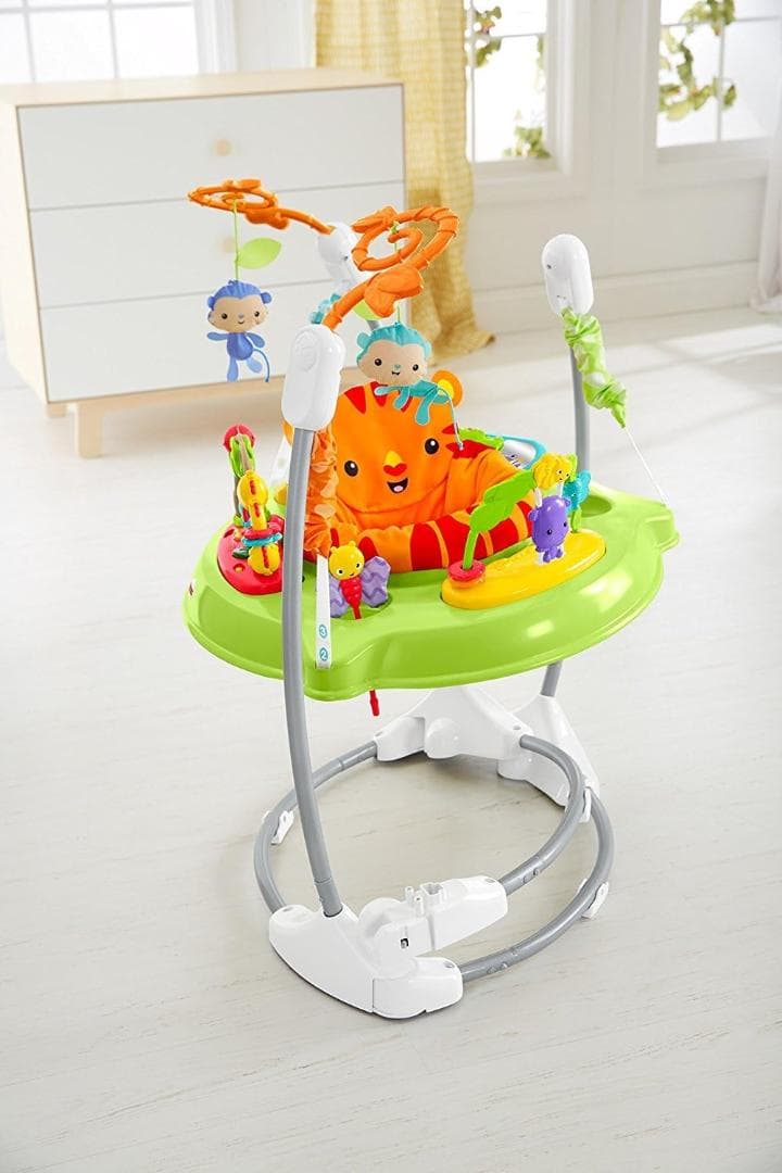 新品☆Fisherpriceレインフォレストジャンパルー2ジャンプ出産祝いイス