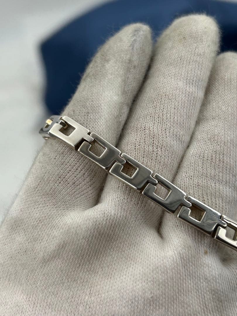 GUCCI グッチ Gロゴ ブレスレット SV925 アクセサリー　箱付　18
