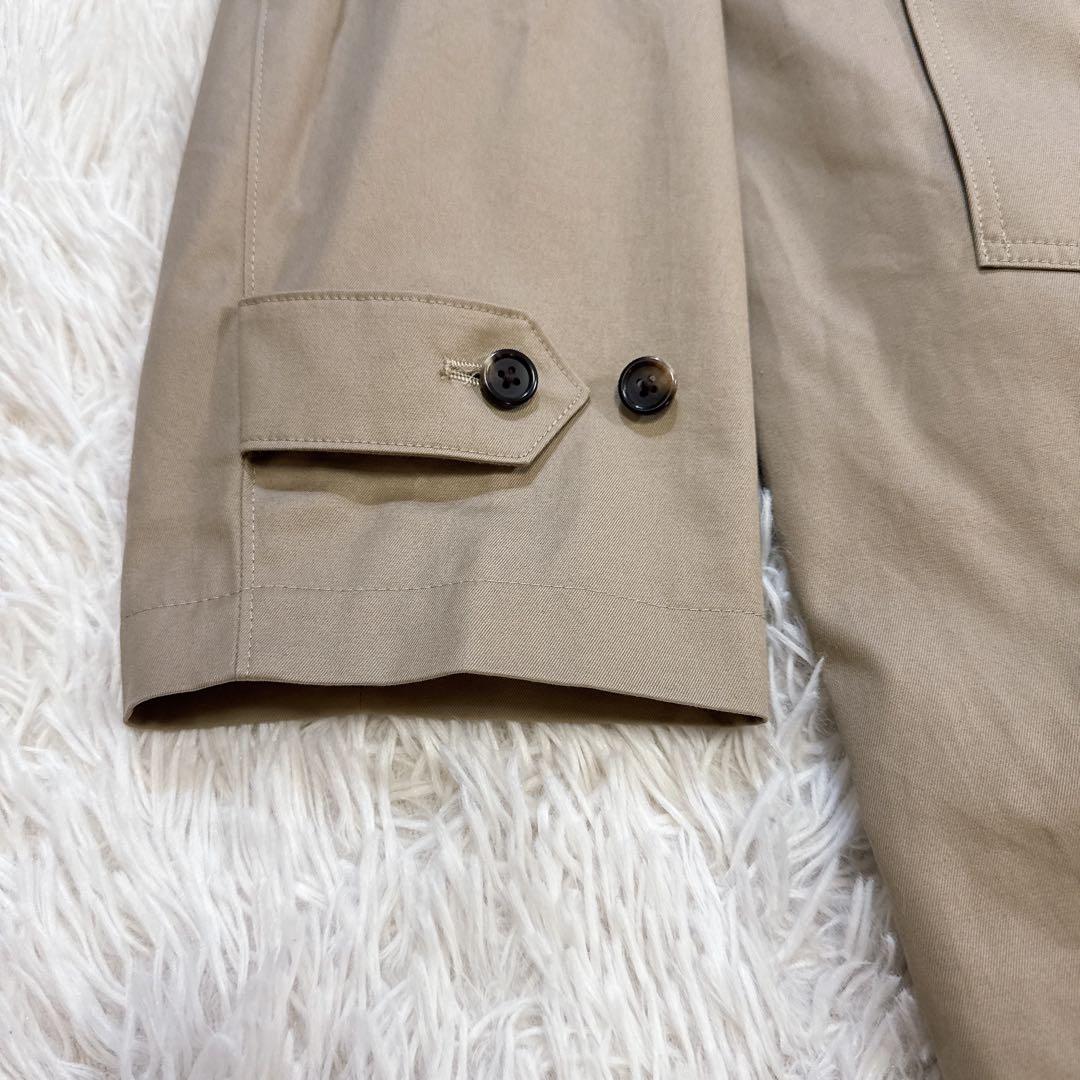 【美品】マーガレットハウエル ステンカラーコート ライナー付き XL