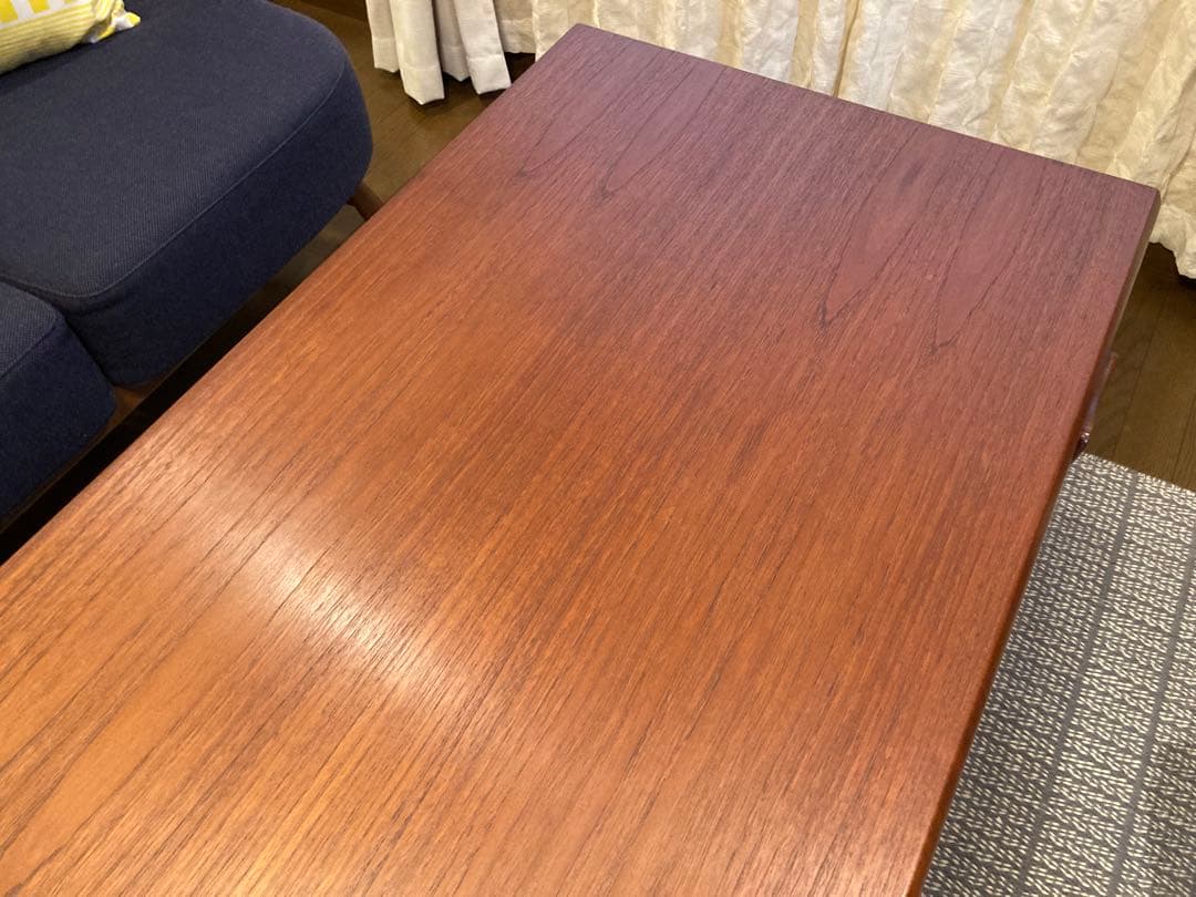 【北欧ビンテージ】ローテーブル コーヒーテーブル 伸長式 デンマーク製 美品