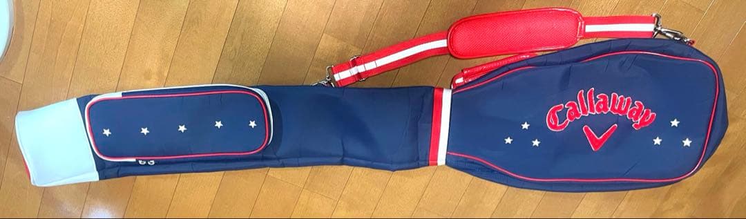 【美品✨️】Callaway ゴルフバッグ ネイビー レッド 星柄