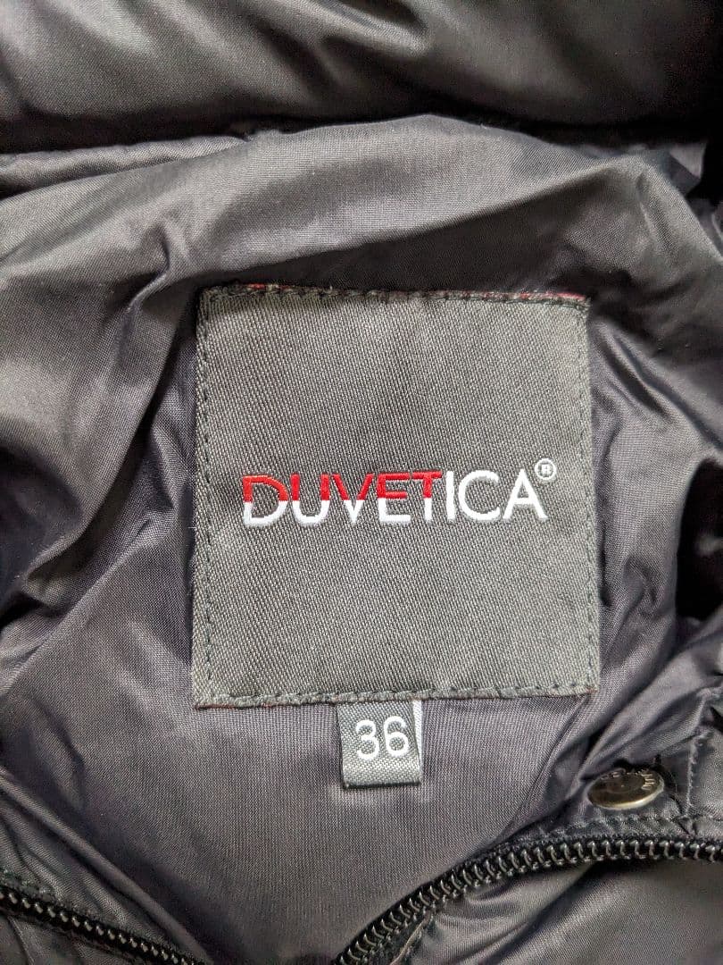 DUVETICA デュベティカ ダウンジャケット Y2K 光沢 短丈リアルファー