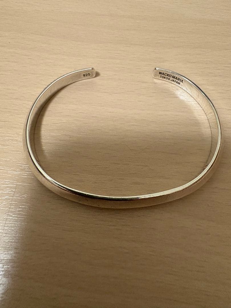 美品　WACKO MARIA バングル　シルバー　ブレスレット　アクセ