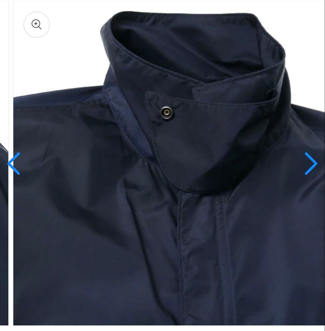 AURALEE　オーラリー　LIGHT NYLON ZIP SHIRTS