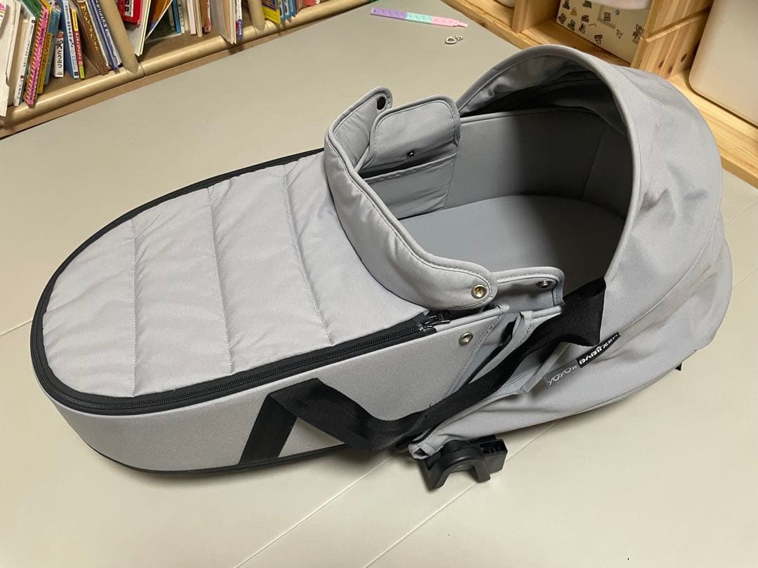美品　BABYZEN YOYO専用 バシネット　人気　トープ