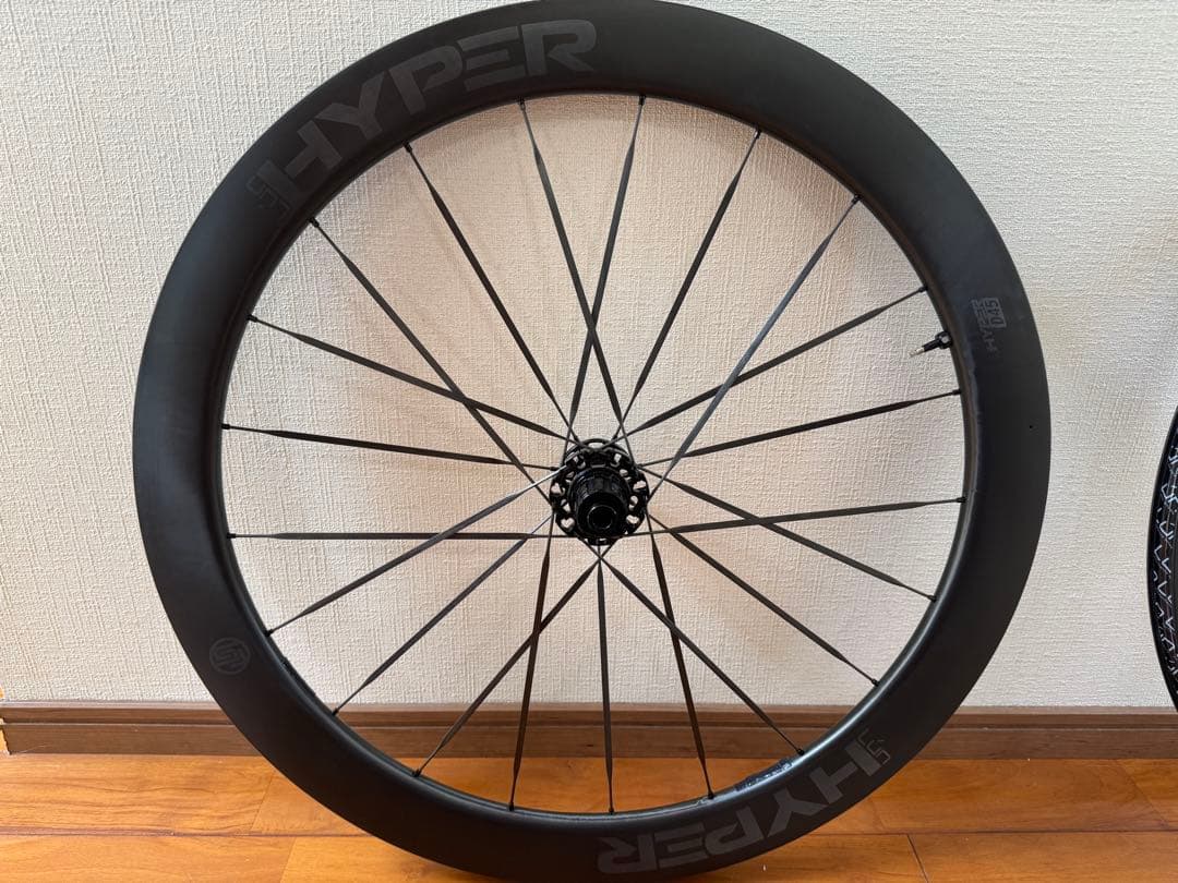 K*u様 LUN HYPER 3 45D カーボンホイールセット