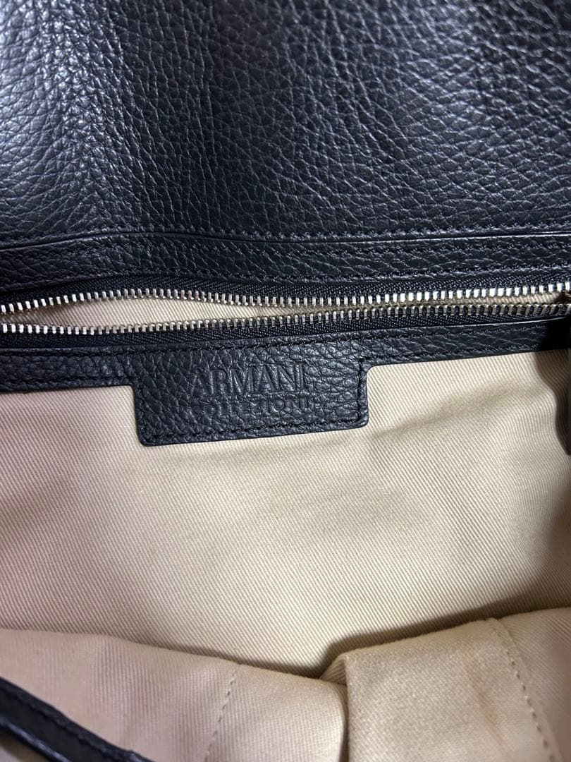 Armani Collection ブラック トートバッグ