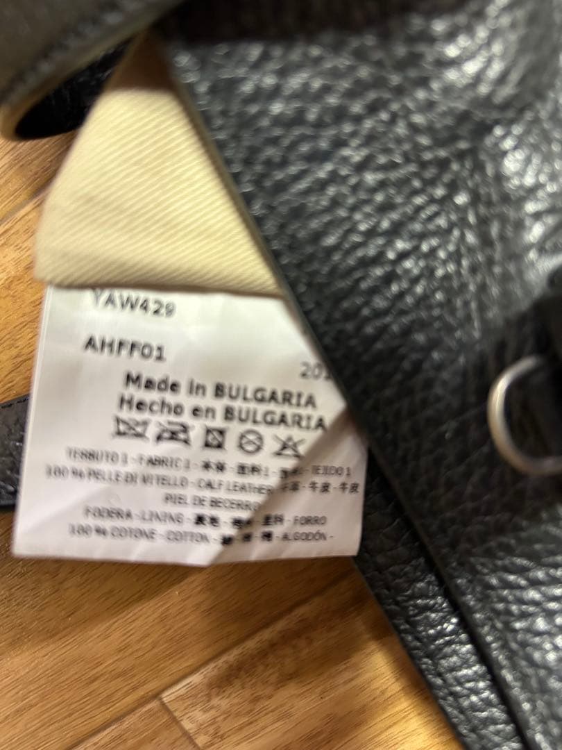 Armani Collection ブラック トートバッグ