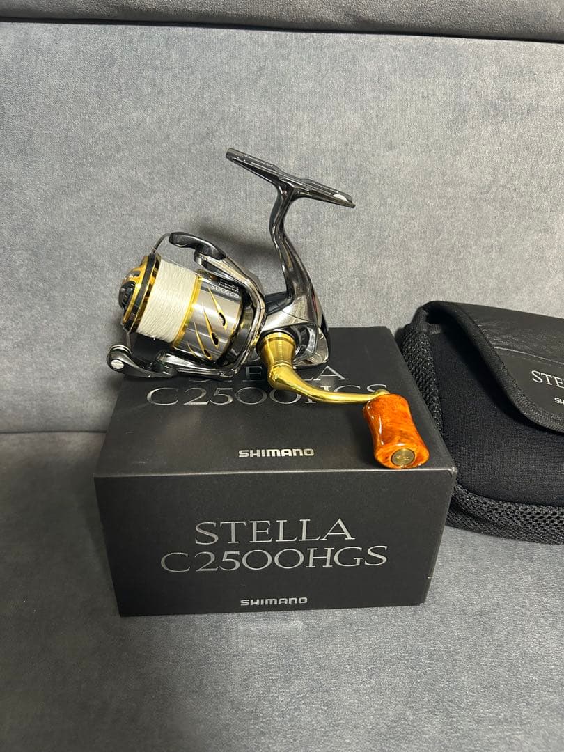 釣りのやま　シマノ　14 ステラ　C2500HG 花梨ノブ