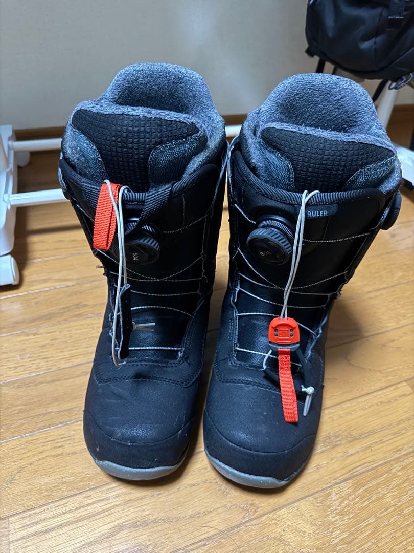 Burton ボアシステム スノーボードブーツ ブラック