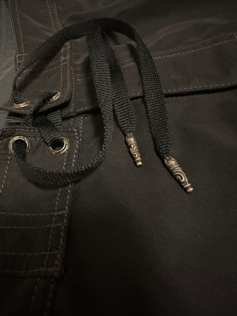 クロムハーツSurf Pants スタープリント柄クロスパッチ ブラック 29