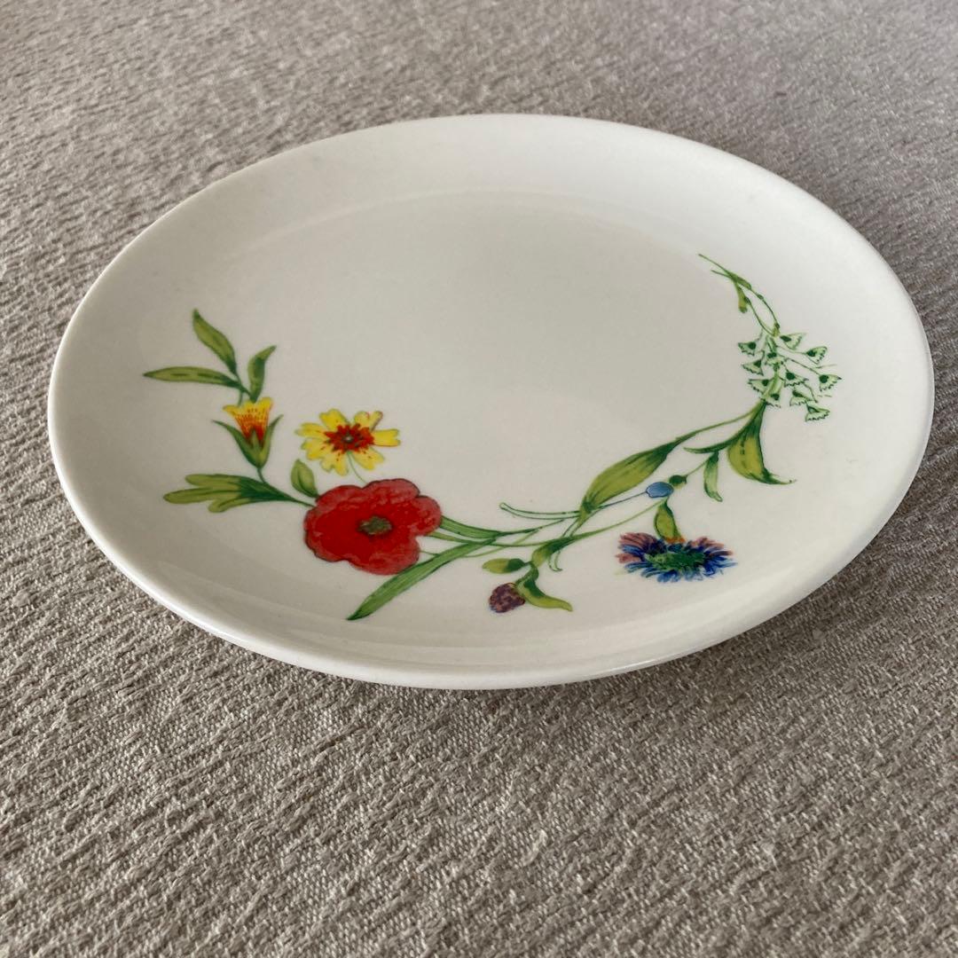 コーンフラワーCornflowerサラダ皿　ソーサー各2枚